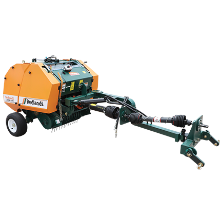 Offset Round Straw Baler